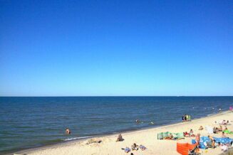 Plaża w Jastrzębiej Górze